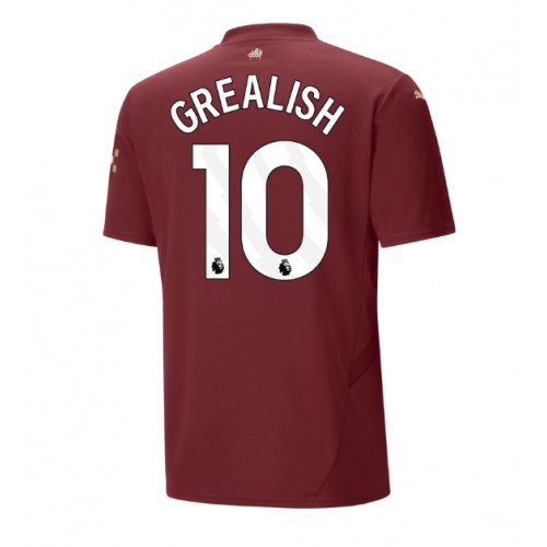 Moški Nogometni dresi Manchester City Jack Grealish #10 Tretji 2024-25 Kratek Rokav